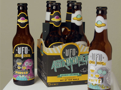 Harpoon's UFO Beer beer harpoon labels packaging ufo