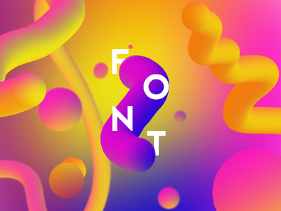 Color Fun graphic design illustration typography