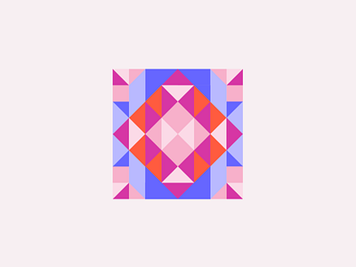 Floral Kaleidoscope floral geometric art geometric design geometricdesign geometry surface pattern surface pattern design tile tile design