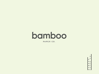 Bamboo Paper Co. branding logo series logos marks