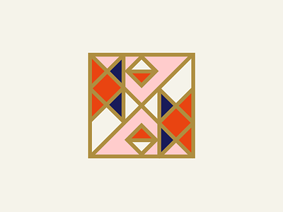 Geometric Tiling color geometric geometric design geometricgrid geometry illustration shapes tiles vector