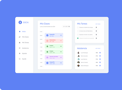 Teacher Dashboard UI dashboad dashboard ui design ui