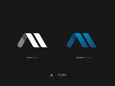 AAM branding creative design icon identity logo