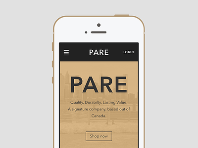 Pare - Mobile canada gold iphone minimal pare tan website winnipeg