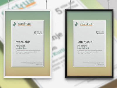 cacttus gratitudes award cacttus document frame gratitude green mirenjohje