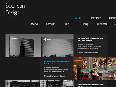 Swanson Design 2013 architect design designer driza erdis flat interface swanson