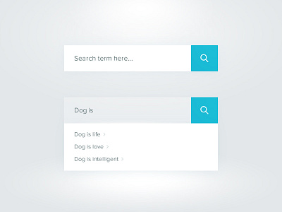 Doge Search UI bar function results search search term ui
