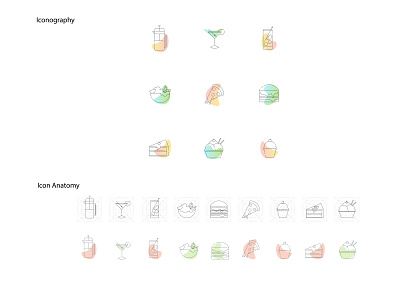 Iconography Study01 data design flat graphic design icon icon design iconography icons iconset illustration study vector website