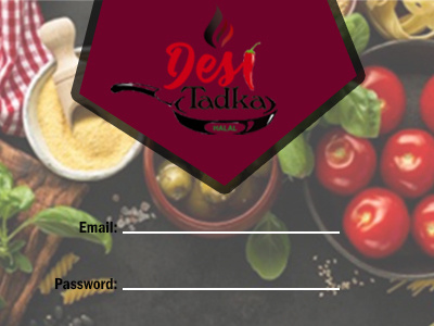 Desi Tadka user interface