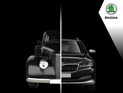 ŠKODA Social Media banners car cars media poster social