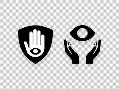Eyecon illustration logo vector
