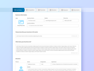 Form Design branding business plan design clean custom web design design form design typography ui ux vector web website