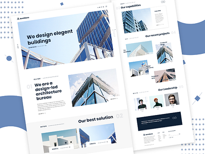 Property Homepage Redesign architecture architecture design design elegance minimalism ui ux web website