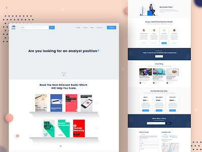 Ecommerce Landing Page agency amazon app books branding clean user interface clean website e commerce e learning education app education website elearning financial homepage illustration kindle landing page design minamilstic minimalism typography