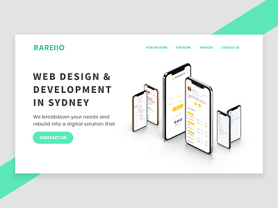 Landing Page design