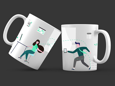 Cheers! branding clean cups custom web design design it on trend tech ui ux website