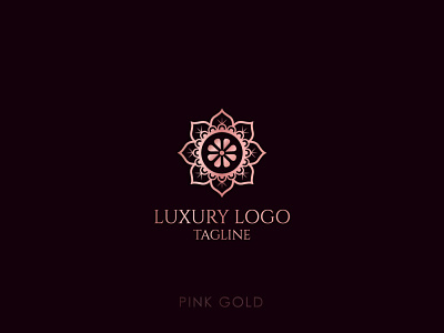 Luxury Logo brand design brand identity branding custom logo design logo luxury logo mandala
