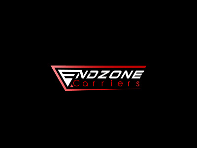 Endzone Carrier Logo branding endzone carrier logo graphic design logo