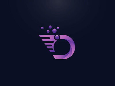 Lighting D Logo 2020 animal logo bird logo brand design brand identity branding custom logo fiverr.com logodesign vector