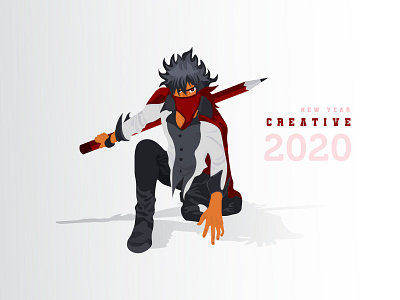 New Year Creative 2020 2020 brand design brand identity branding custom logo illustration logo logodesign vector