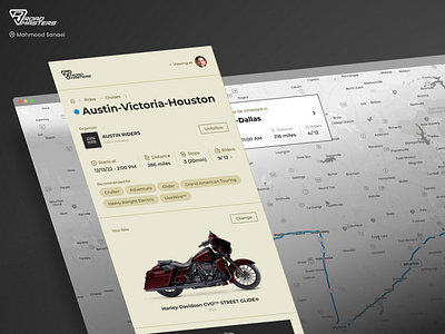 RoadMasters: Join the Ride concept map product design ui ux web application website design