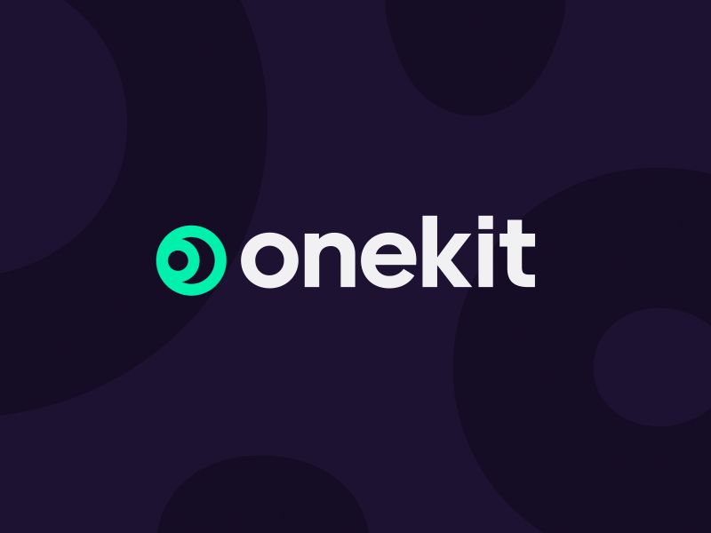 Onekit Logo Animation animation branding brodie identity kit logo onekit purple