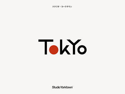 Tokyo Logo font hikari japan japanese logo sans serif sans serif simple tokyo typographic typography