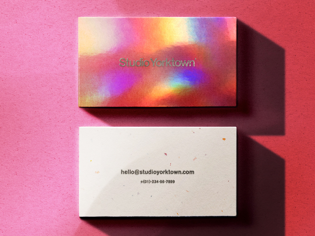 Hologram Business Card by Studio Yorktown on Dribbble