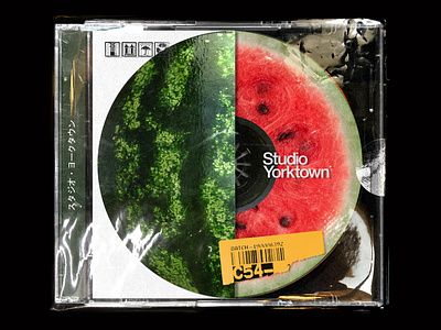 Melon CD Mockup album art cd cover melon mockup photoshop realistic template
