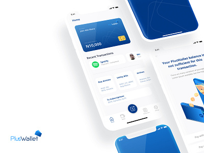 PlusWallet - Banking Mobile Application banking banking app bdc design financial app financial services fintech app money app product design ui