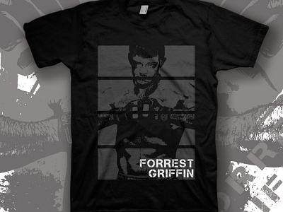 Forrest Griffin apparel event forrest forrestgriffin griffin mockup shirt ufc