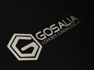 Gosalia Construction Inc. Branding brand branding branding mark g logo symbol type