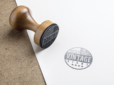 SGX2 Vintage Signs Logo brand branding logo mockup stamp vintage