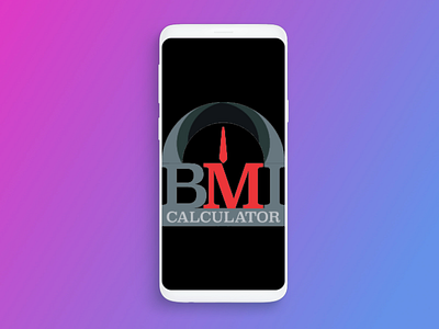 BMI calculator logo branding design icon illustration logo typography vector