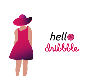 Hello dribbble! design first shot hello dribbble new shot