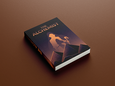 Alchemist Book Cover alchemist book book cover design illustration illustrator vector vector art vector illustration