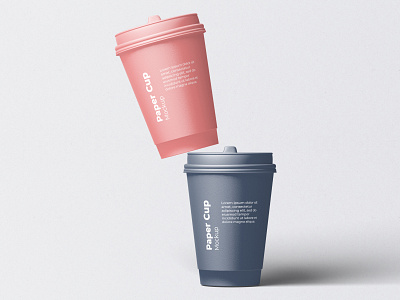 Paper Cup Mockup branding cup mockup paper photoshop