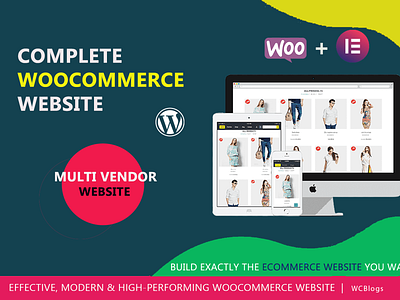 Complete  WooCommerce Website