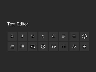 编辑器 Text Editor icon design uidesign 编辑器