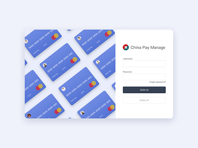 新中付后台管理  China pay manage