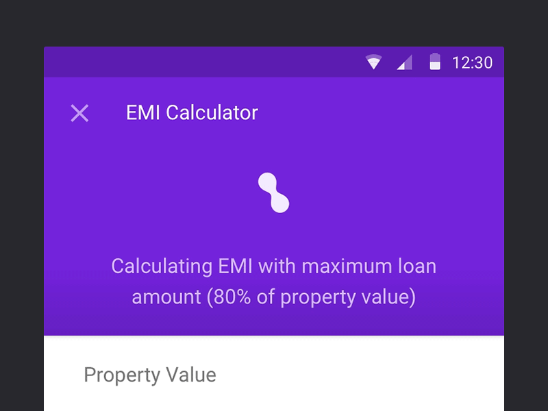 EMI Calculator Loader by Rahul Bhosale for Housing on Dribbble