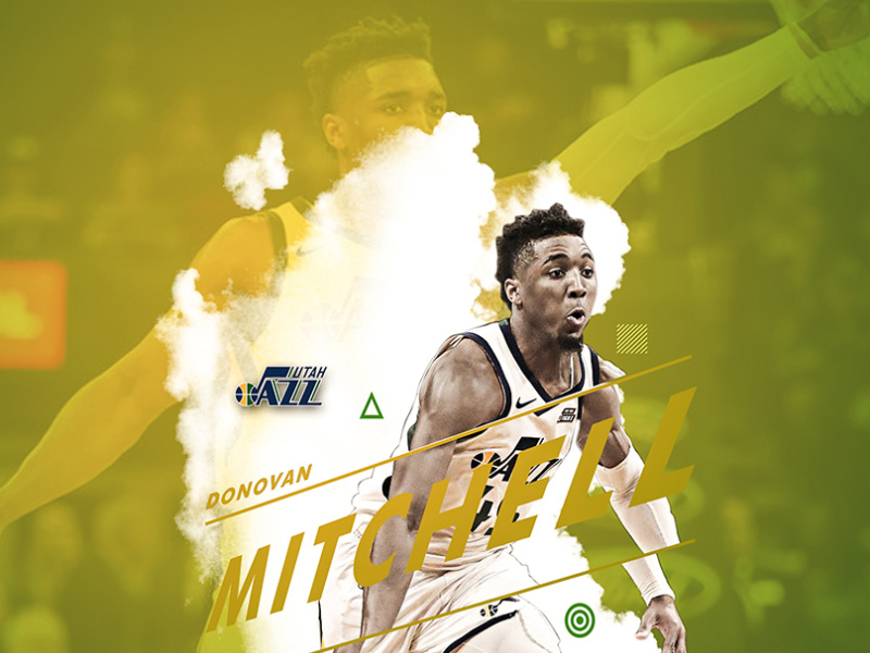 donovan mitchell by antoniustoni on Dribbble