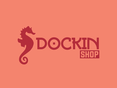 Logo Dockingshop dockinshop logo logo deisgn