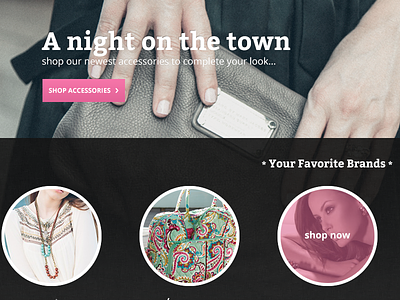 Shopify theme for a great boutique store.