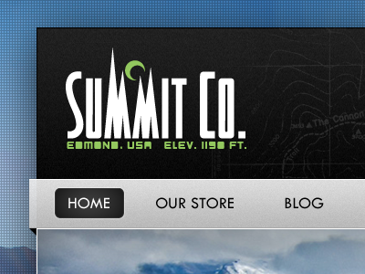 Climb On! v2 e commerce header logo navigation