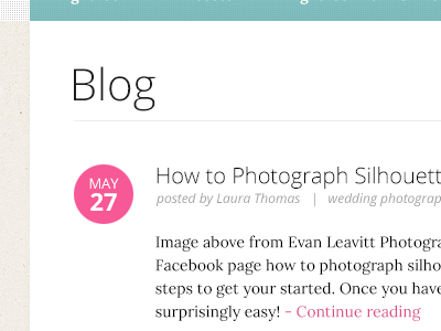 blog template