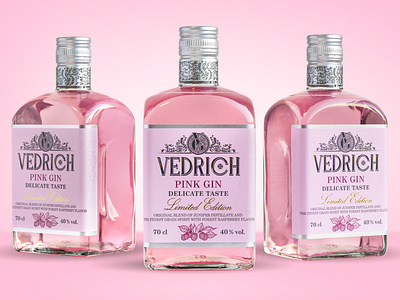 Design VEDRICH Pink Gin
