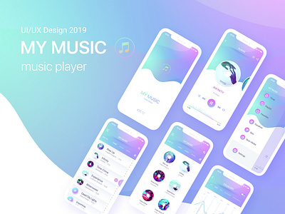 Music Player App Design UI / UX