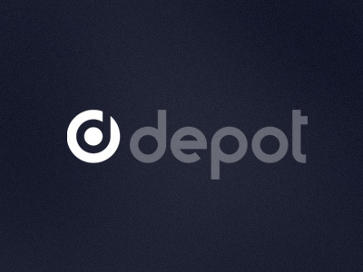 Depot Logo logo typography