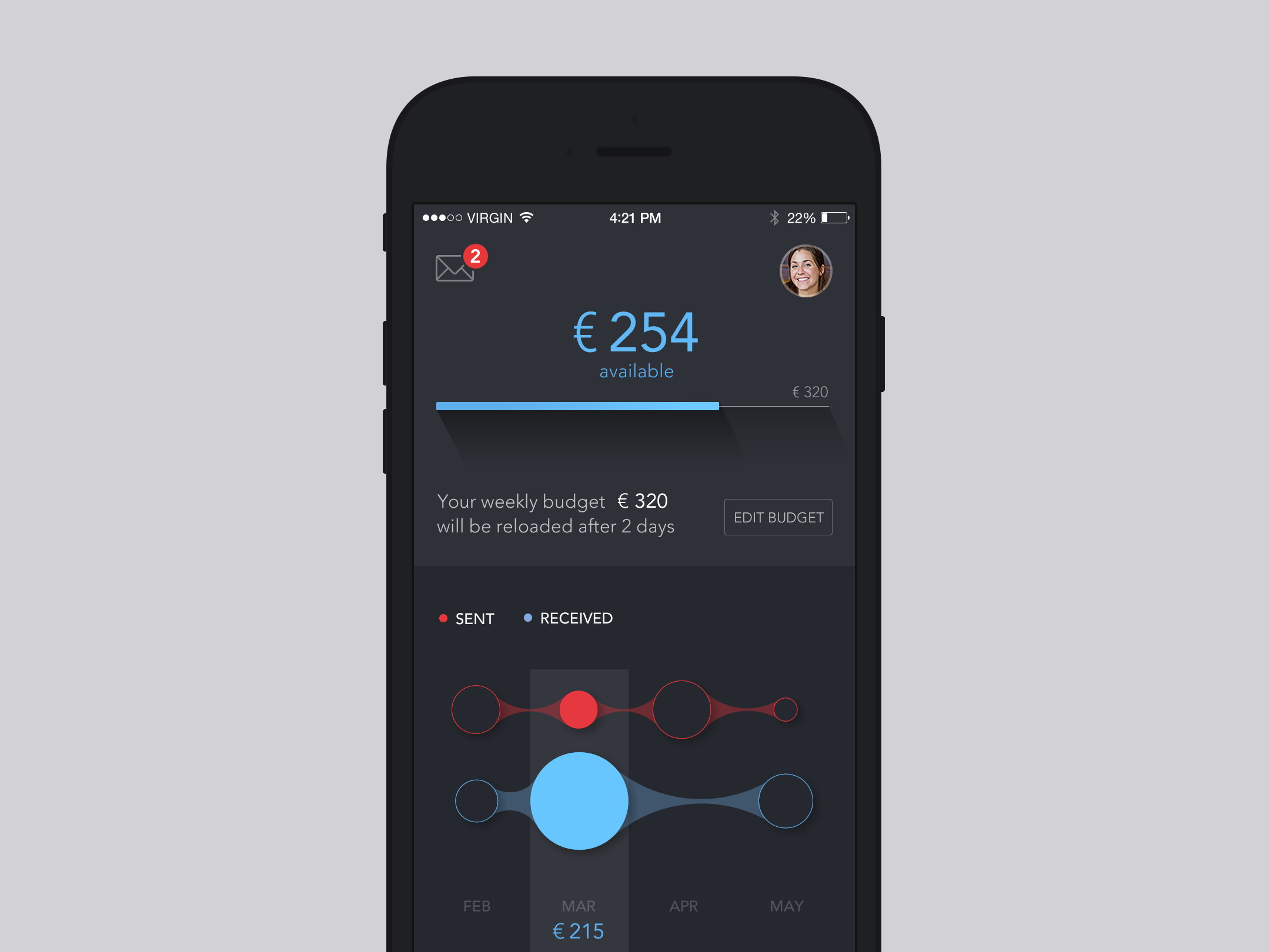 Dribbble - Mobile_Payment_App_full.png by Isil Uzum